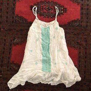 Cream Coverup Dress